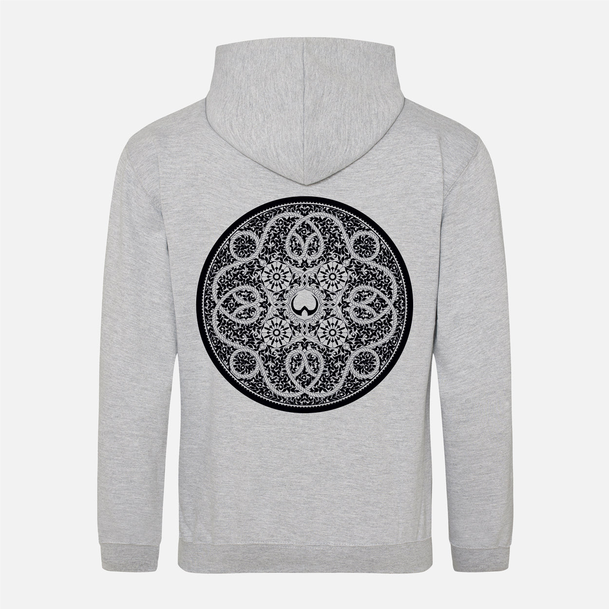 Shield Mk2 Black Print Hoodie