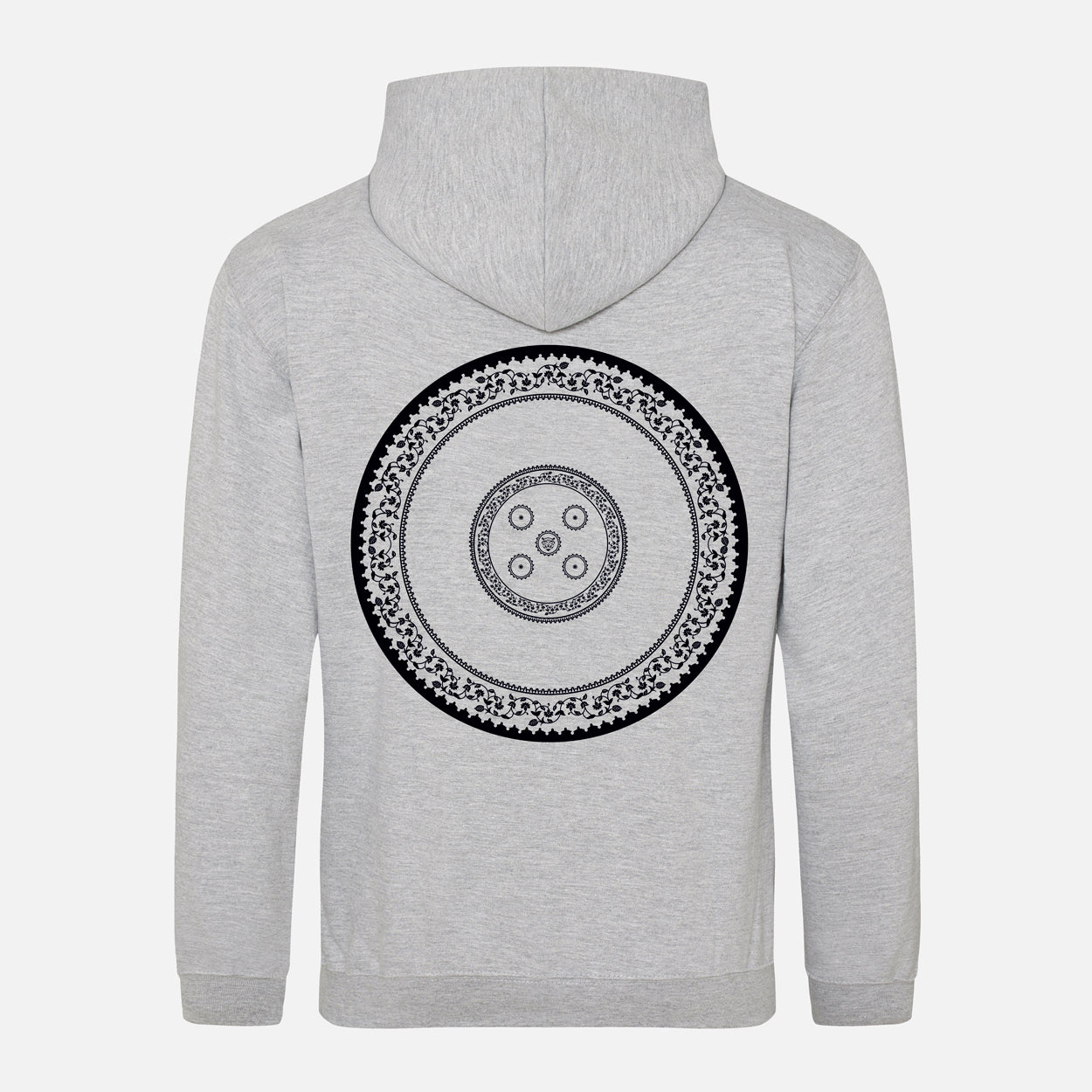 Shield Mk4 Black Print Hoodie